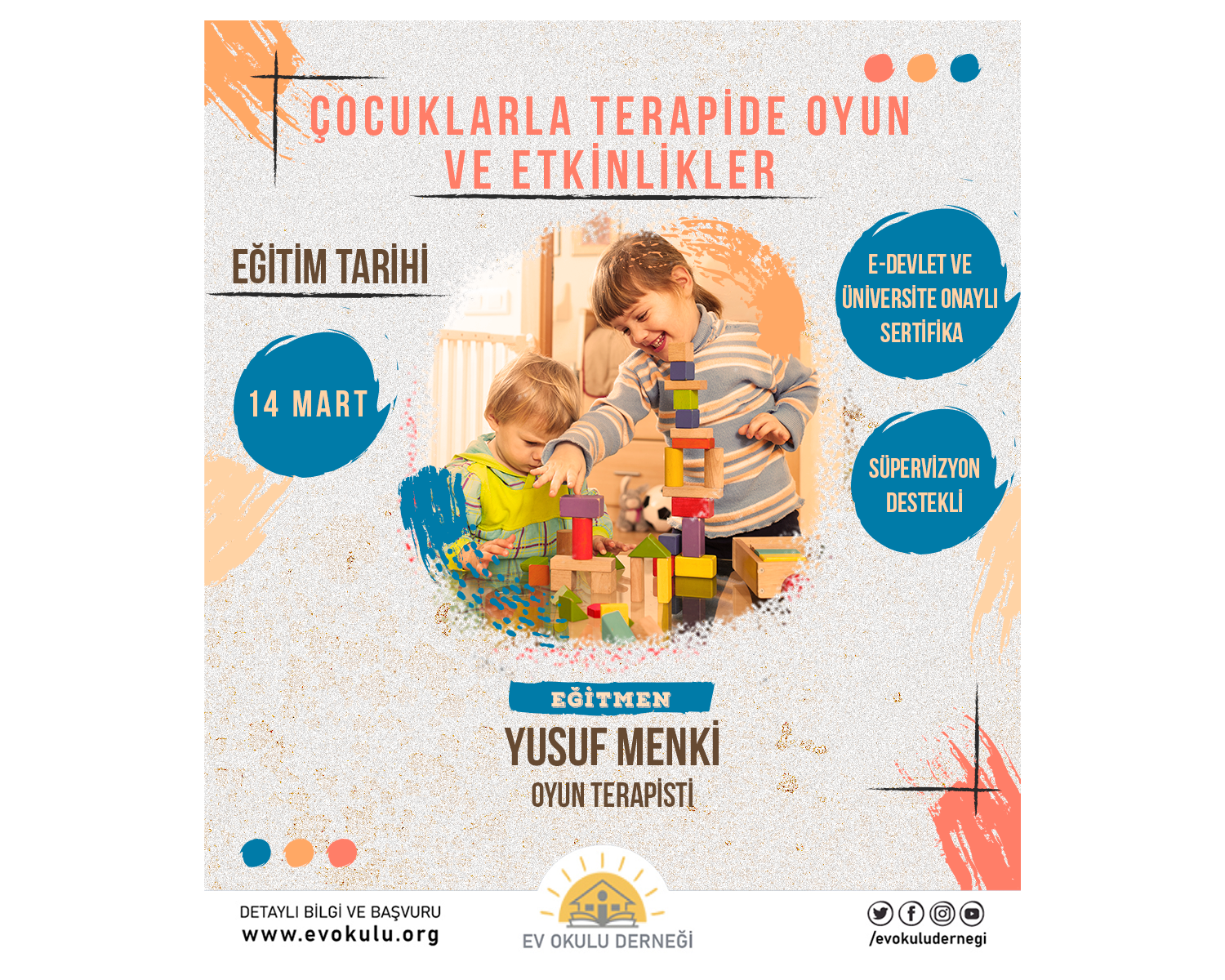 Çocuklarla Terapide Oyun ve Etkinlikler Ev Okulu Shop Ev Okulu
